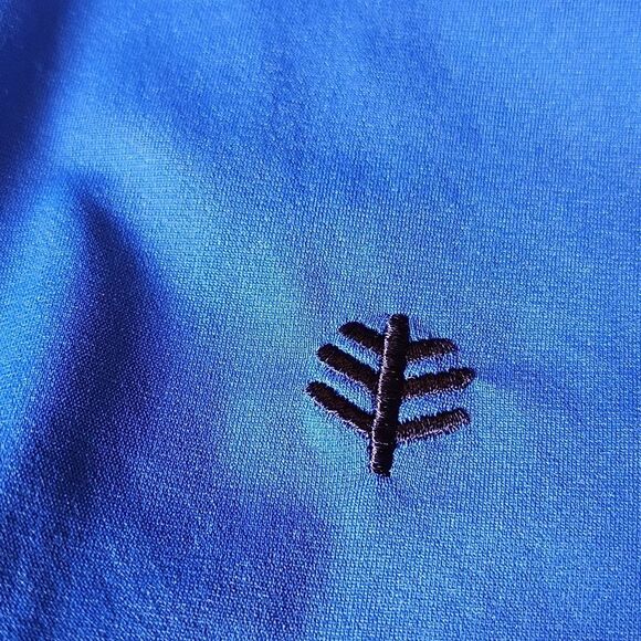 COOLIBAR Men's Sun Protection Full Zip Light-Weight Summer Shirt Jacket Medium - Picture 2 of 6